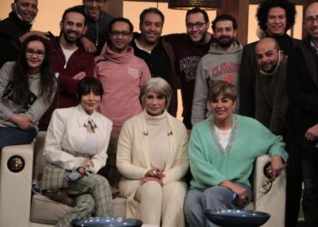 بالصور كواليس برنامج الستات لسهير جودة ومفيدة شيحة