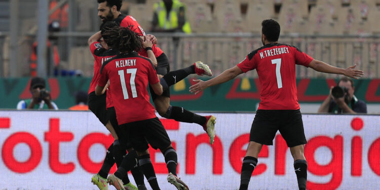 نهاية الشوط الثاني بالتعادل الإيجابي بين مصر والمغرب