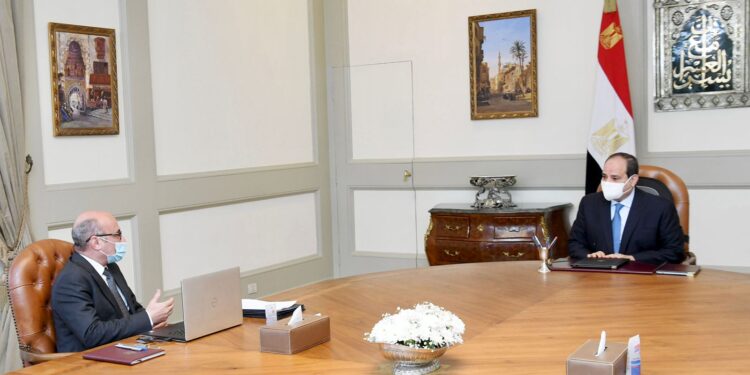 تفاصيل لقاء الرئيس السيسي مع وزير العدل.. تعرف عليها