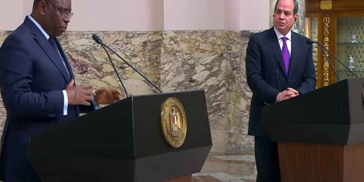 الرئيس السيسي يؤكد على ترسيخ العلاقات المصرية السنغالية.. تفاصيل
