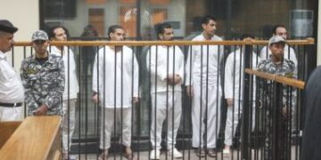 اليوم ..  النطق بالحكم علي 12 متهما من عناصر داعش إمبابة