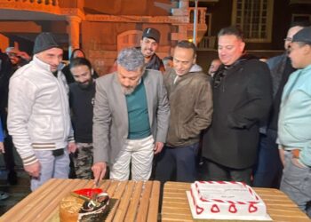 صور.. صناع فيلم شمس يحتفلون بعيد ميلاد عمرو عبدالجليل