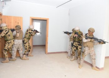 استمرار فعاليات التدريب المصرى السعودى المشترك تبوك – 5 بالسعودية