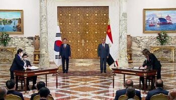 الرئيس السيسي يوقع عدد من الاتفاقيات مع نظيره من كوريا الجنوبية
