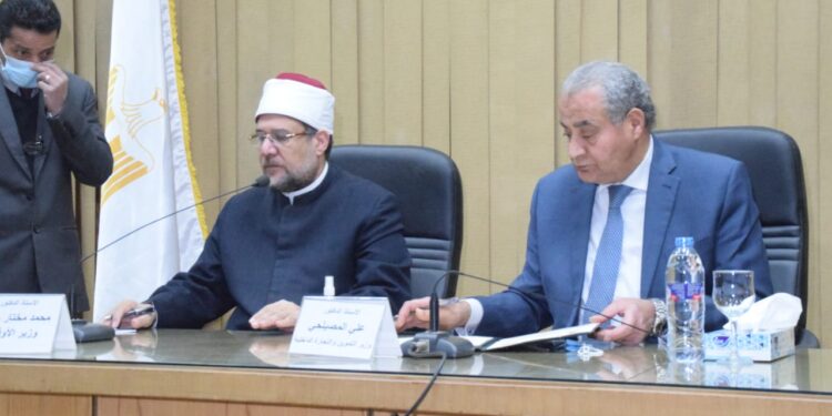 لتوريد ١٠٠٠ طن لحوم.. التموين توقع ٣ بروتوكولات تعاون مع الأوقاف