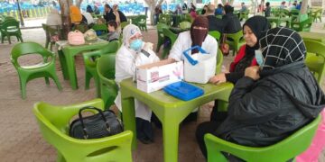 خلال احتفالات عيد الميلاد المجيد.. تطعيم 12 ألف مواطن ضمن حملة «معا نطمئن»