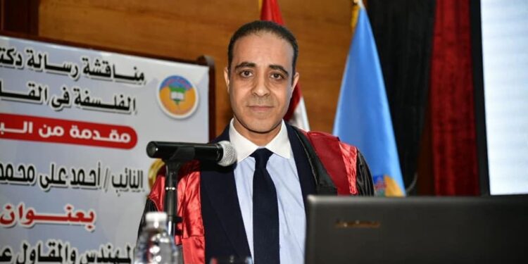 النائب أحمد حماد عضو مجلس الشيوخ