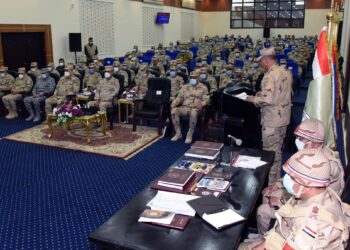 وزير الدفاع والإنتاج الحربى يشهد المرحلة الرئيسية لمشروع مراكز القيادة التعبوى ” جالوت – 9 “