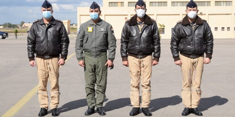 انطلاق فعاليات التدريب الجوى المشترك المصرى الفرنسى آمون – 22