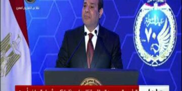 الحصن المنيع لحماية الوطن.. ننشر نص كلمة الرئيس السيسي في احتفالات عيد الشرطة