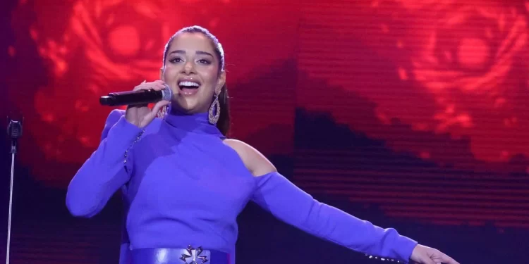 الجمهور لم يتوقف عن الغناء .. بلقيس تشعل حفل إكسبو 2020