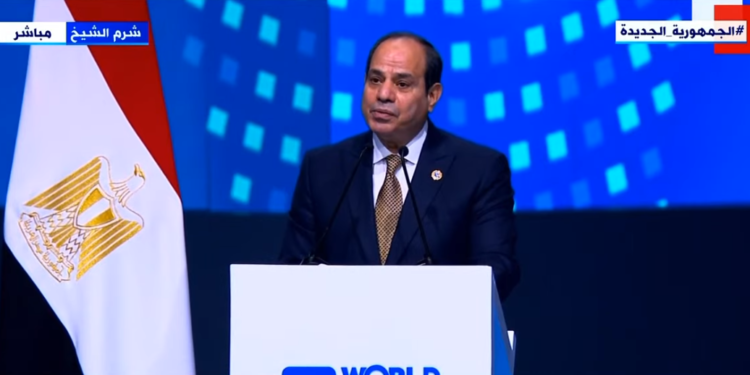 منتدى شباب العالم 2022.. الرئيس السيسي: المنتدى منصة حوار وتواصل لتبادل الأفكار