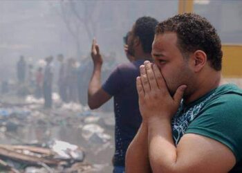 نيران ملتهبة وصرخات .. كواليس ساعات الرعب إثر نشوب حريق بسوق الجملة في أكتوبر