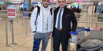 أكرم توفيق يطير إلى ألمانيا لإجراء جراحة الرباط الصليبي