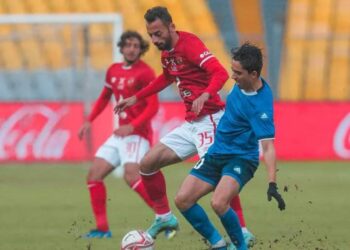 كأس الرابطة|سموحة يتقدم على الأهلي بهدف نظيف في الشوط الأول