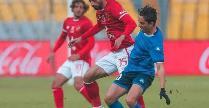 كأس الرابطة|سموحة يتقدم على الأهلي بهدف نظيف في الشوط الأول