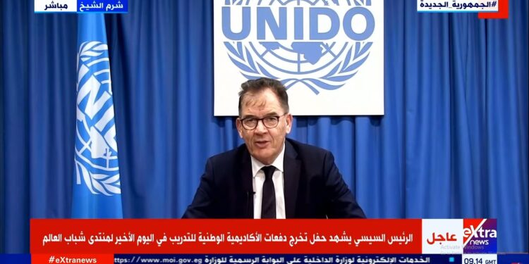 منتدى شباب العالم 2022.. جيرد مولر: نحن بحاجة إلى التزام مالي كبير لأزمة المناخ