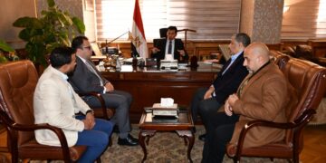 وزير الرياضة يستقبل اللاعب كيشو بطل المصارعة لتقديم الدعم