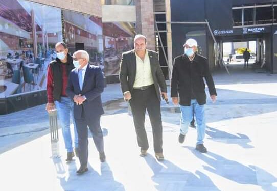 محافظ بورسعيد يتفقد سير العمل بمشروع هلنان بورفؤاد