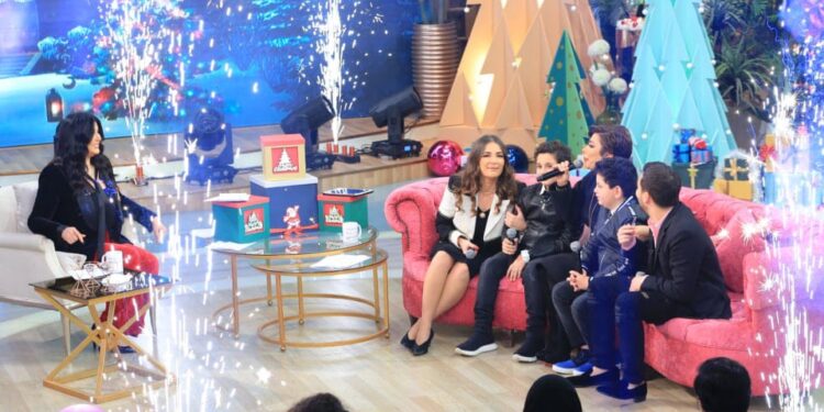 بالصور :أصالة وأحمد سعد : ضيوف مني الشاذلي