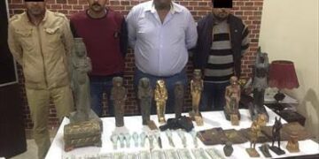 كواليس سقوط  عصابة الآثار المزيفة والسرقة بالإكراه  في البساتين