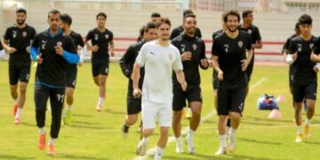 مران الزمالك.. إسلام جابر ينتظم في التدريبات استعدادا لكأس الرابطة