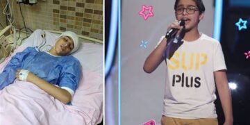 الطفل معاذ محمد نجم ذا فويس كيدز