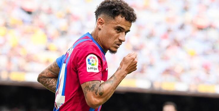 رسميًا.. كوتينيو ينضم إلى أستون فيلا على سبيل الإعارة