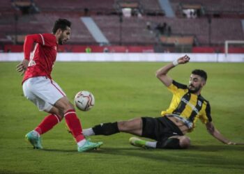 انتهاء المباراة.. شباب الأهلي يتعادل مع عواجيز المقاولون في كأس الرابطة