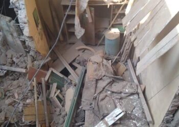 لحظات من الرعب إثر انهيار عقار قديم في حدائق القبة .. صور