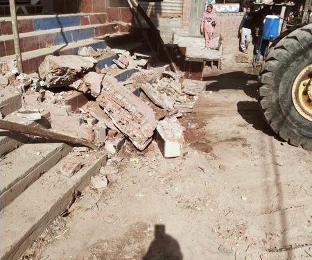 إزالة 25 حالة تعدي على أملاك الدولة ضمن الموجة الـ 19 بالغربية