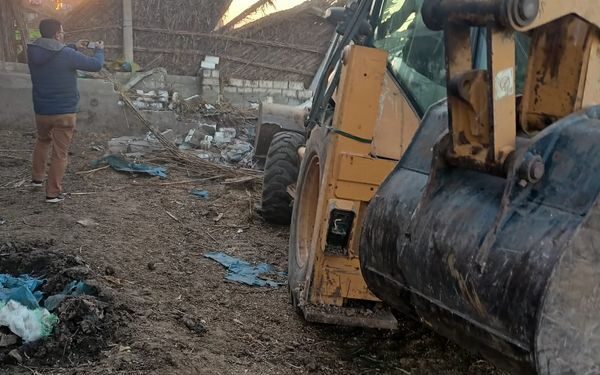 إزالة 134 حالة تعدى على أملاك الدولة منذ بدء الموجة الـ 19 بالمنوفية