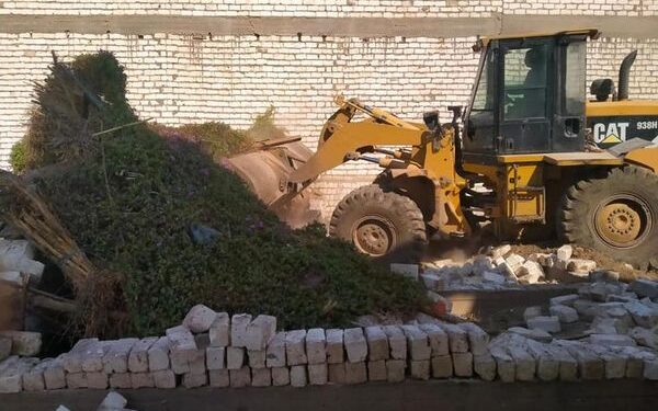 ضمن الموجة 19.. إزالة 19 حالة تعدي  بنطاق 3 مراكز بالمنيا