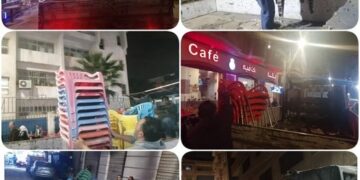 لعدم الإلتزام.. غلق ٨ ورش ورفع ١٩٣ حالة إشغال طريق مخالف بالبحيرة