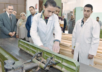 طرق النجاح والتقييم فى المدارس الفنية المطبقة لنظام الجدارات المهنية