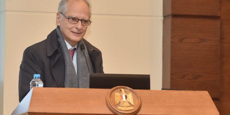 السفير نيكولاس جاريليديس يثمن جهود مصر في كافة المجالات
