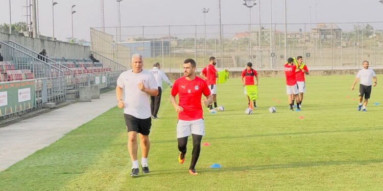 الونش يُشارك في مران منتخب مصر ويُعلن جاهزيته لمواجهة المغرب