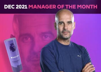 جوارديولا مدرب الشهر في الدوري الإنجليزي