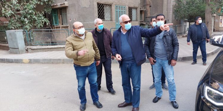 محافظ الجيزة يتابع أعمال التطوير بالدقى والعجوزة