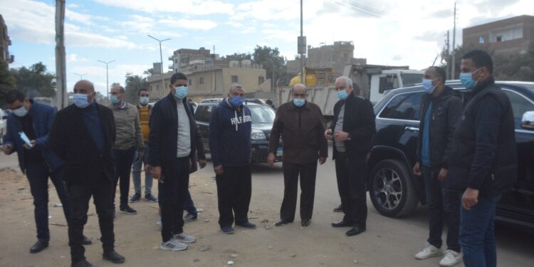 تعرف على تفاصيل أعمال التطوير الجارية بحوض وطريق ترعة المنصورية بالجيزة