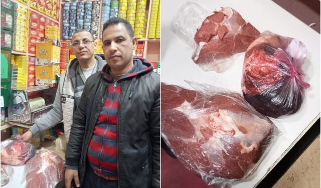 مجهولة المصدر.. ضبط ٧٢ كرتونة لحوم مستوردة بالبحيرة