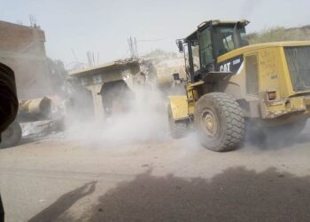 إزالة 38 حالة تعدي بقرية بني محمديات بأبنوب في أسيوط ضمن الموجة 19