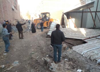 تفاصيل.. حملة إزالة التعديات على الأراضي الزراعية وأملاك الدولة بالجيزة