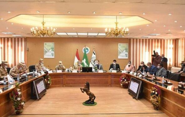 محافظ الشرقية وقائد قوات الدفاع الشعبي والعسكري يستعرضان الإستعدادات لصقر 91