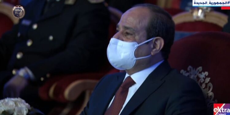 دموع الرئيس السيسي