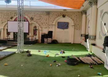 ضبط قاعه أفراح علي كورنيش النيل تستخدم للدروس الخصوصية بالجيزة