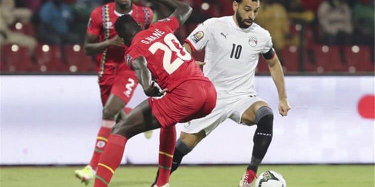 محمد صلاح يُسجل هدف منتخب مصر الأول في مرمى غينيا بيساو