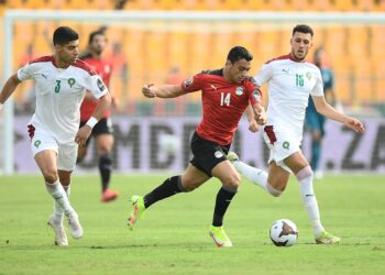 مصر والمغرب (0-1) في أول 15 دقيقة