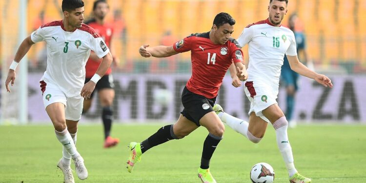 مصر والمغرب (0-1) في أول 15 دقيقة