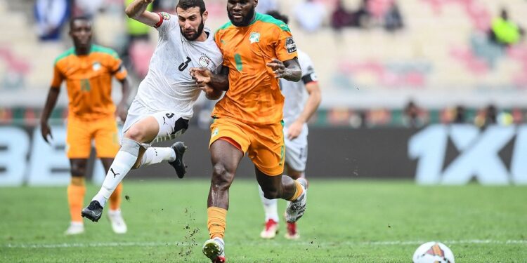 مصر وكوت ديفوار (0-0) بعد مرور 75 دقيقة